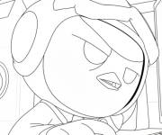 Coloriage et dessins gratuit Max au travail à imprimer