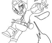 Coloriage Max Brawl Stars