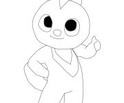 Coloriage et dessins gratuit Max facile de Miniforce à imprimer