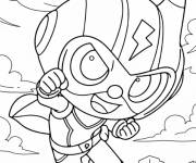 Coloriage Mini force en ligne