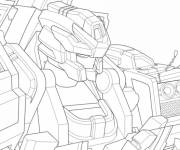 Coloriage Mini robot mini range