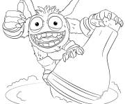 Coloriage Miniforce aimable