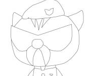 Coloriage et dessins gratuit Miniforce Chen facile à imprimer