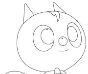 Coloriage Miniforce kawaii