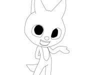 Coloriage et dessins gratuit Miniforce Lucy facile à imprimer