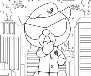 Coloriage Miniforce pour toddlers