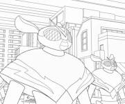 Coloriage Miniforce ps