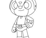 Coloriage Personnage Miniforce aimable