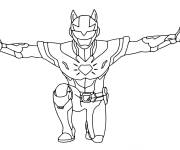 Coloriage Robot Hero de Miniforce