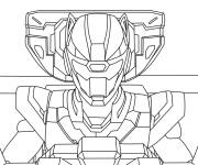 Coloriage Robot Miniforce