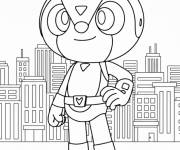 Coloriage Sammy souriant
