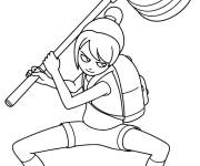 Coloriage Suzy dr&ocirc;le de Miniforce