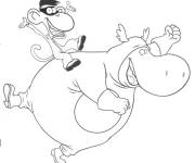 Coloriage Les aventures des Minijusticiers