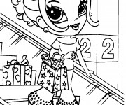 Coloriage Minijusticiers No&euml;l