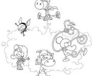 Coloriage Personnages les minijusticiers