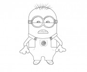 Coloriage et dessins gratuit Minion Dave 25 à imprimer
