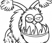 Coloriage et dessins gratuit Minions méchant à imprimer