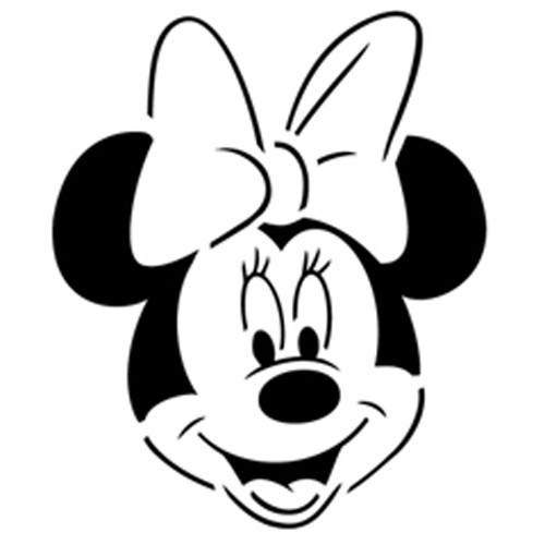 dessin minnie facile 6002