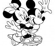 Coloriage Minnie &agrave; imprimer
