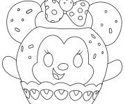 Coloriage Minnie Mouse comme th&eacute;i&egrave;re