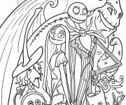 Coloriage Le h&eacute;ros qui font peur de Monsieur Jack