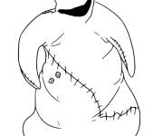 Coloriage Le monstre Oogie Boogie