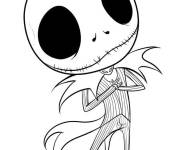 Coloriage Le petit Jack Skellington ce1