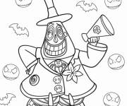 Coloriage Miss Mindy Mayor de Monsieur Jack
