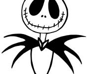 Coloriage Monsieur Jack en emoji