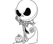 Coloriage Monsieur Jack en miniature