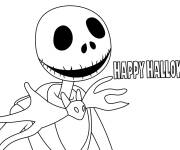 Coloriage Monsieur Jack Joyeux Halloween
