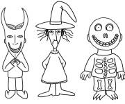 Coloriage Monsieur Jack Lock, Shock et Barrel
