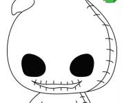Coloriage Oogie Boogie facile pour enfants