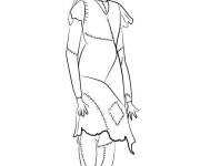 Coloriage Sally cr&eacute;&eacute;e par Dr Finkelstein