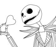 Coloriage Sc&egrave;ne film Monsieur Jack