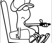 Coloriage Monsieur Endormi