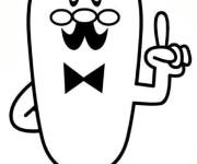 Coloriage Monsieur Tatillon de Monsieur Madame