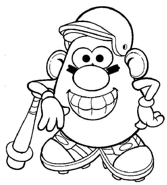 Coloriage Mr Patate A Imprimer