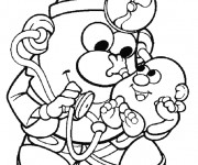 Coloriage et dessins gratuit Monsieur Patate 14 à imprimer