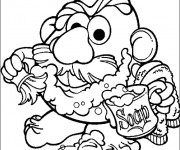 Coloriage Monsieur Patate 23