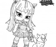 Coloriage Bébé Monster High