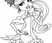 Coloriage jolie Draculaura