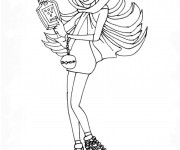 Coloriage Monster High dessin pour fille