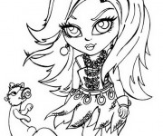 Coloriage Monster High Lagoona disney