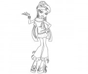 Coloriage Monster High pour fille