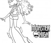 Coloriage Monster High Rochelle Goyle