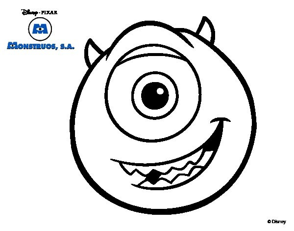 Coloriage Monstre et Cie Bob dessin dessin gratuit à imprimer