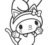 Coloriage L'adorable My Melody