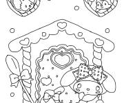 Coloriage Lapin My Melody kawaii
