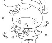 Coloriage Ma M&eacute;lodie de No&euml;l